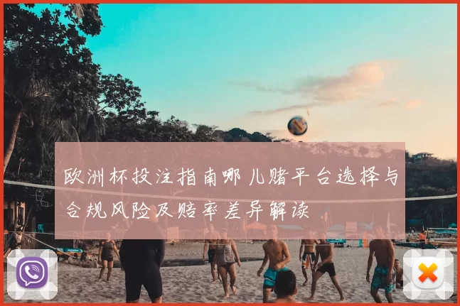 欧洲杯投注指南哪儿赌平台选择与合规风险及赔率差异解读