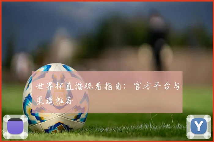 世界杯直播观看指南:官方平台与渠道推荐